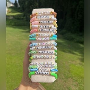 Handmade personalized bracelets